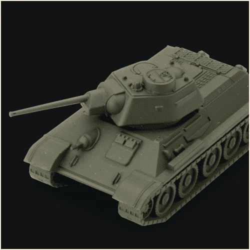 Cover image of World of Tanks Miniatures Game: Soviet – T-34 board game