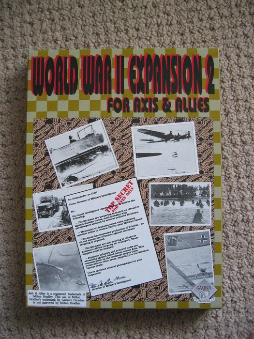 Cover image of World War II Expansion 2 board game