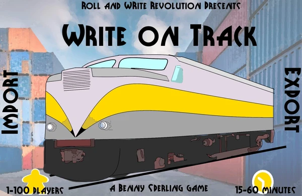 Cover image of Write on Track board game