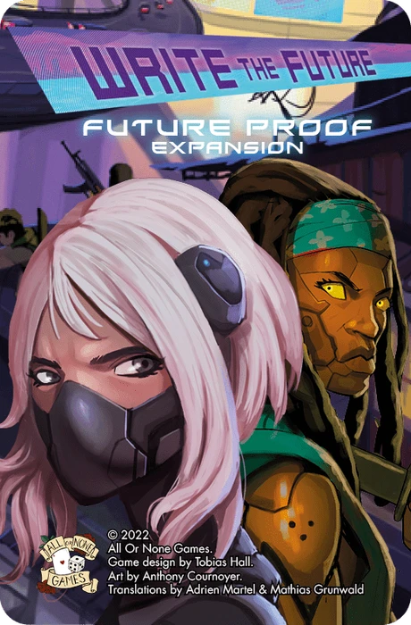 Cover image of Write the Future: Future Proof Expansion board game