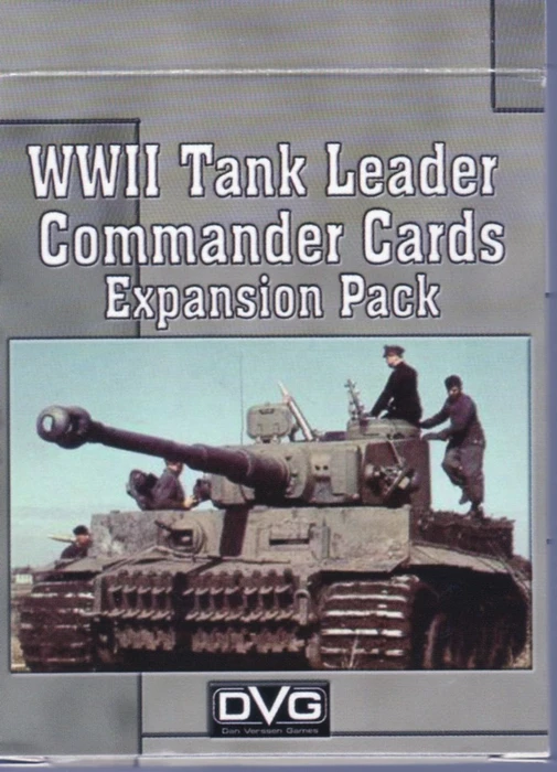 Cover image of WWII Tank Leader Commander Cards board game