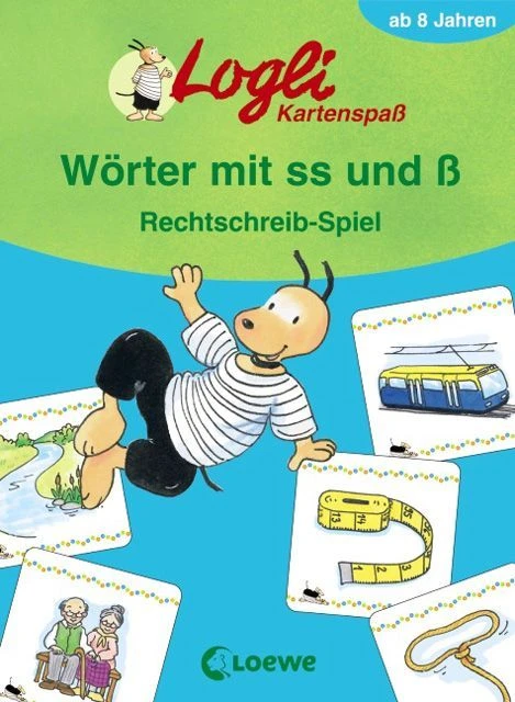 Cover image of Wörter mit ss und ß: Rechtschreib-Spiel board game