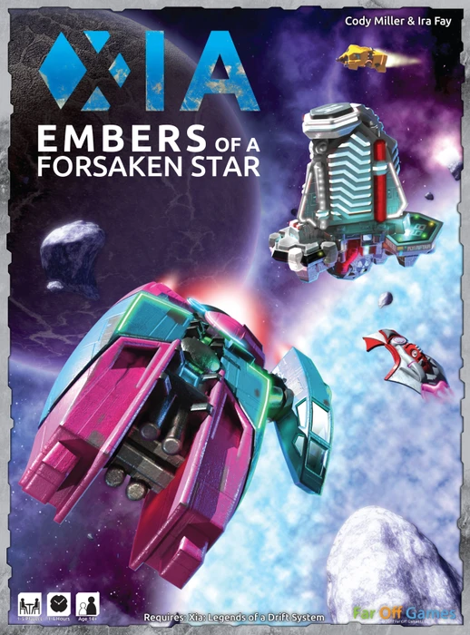 Cover image of Xia: Embers of a Forsaken Star board game