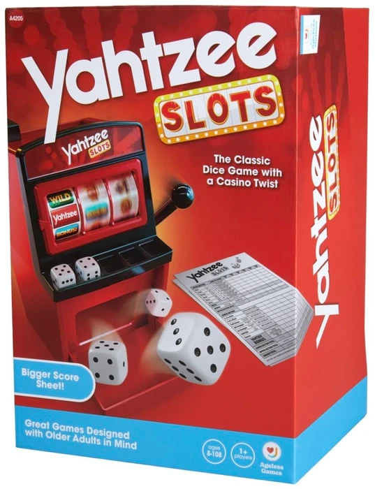 Cover image of Yahtzee Slots board game