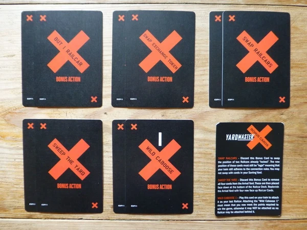 Cover image of Yardmaster: Bonus Card Pack #1 board game