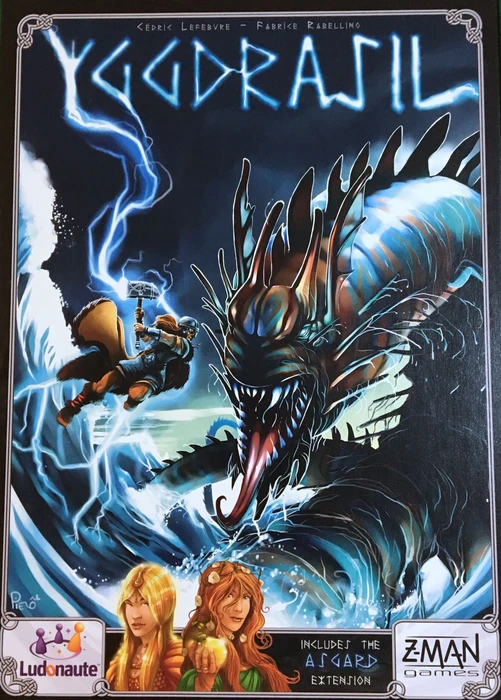 Cover image of Yggdrasil (Second Edition with Asgard Expansion) board game