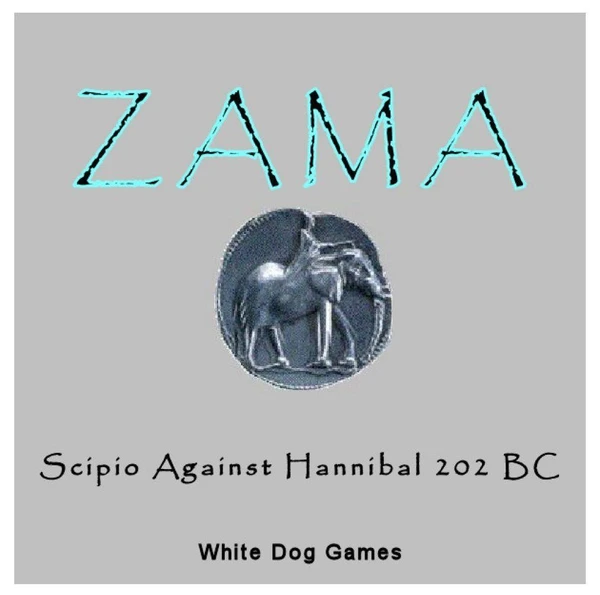 Cover image of Zama: Scipio Against Hannibal 202 BC board game
