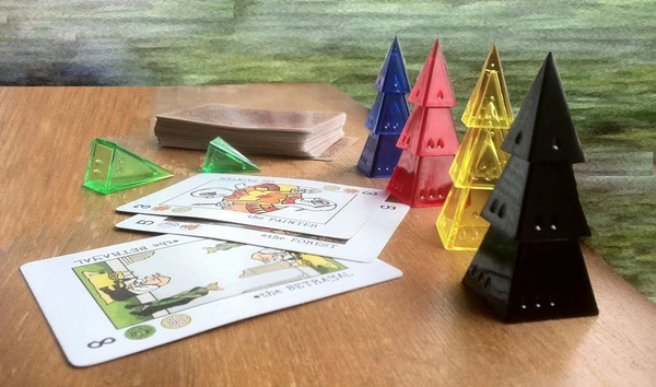 Cover image of Ziggurat Demolition Throwdown board game