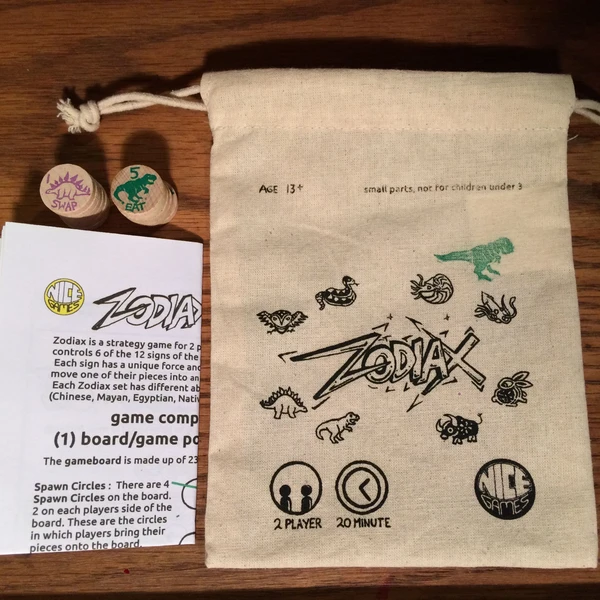 Cover image of Zodiax board game