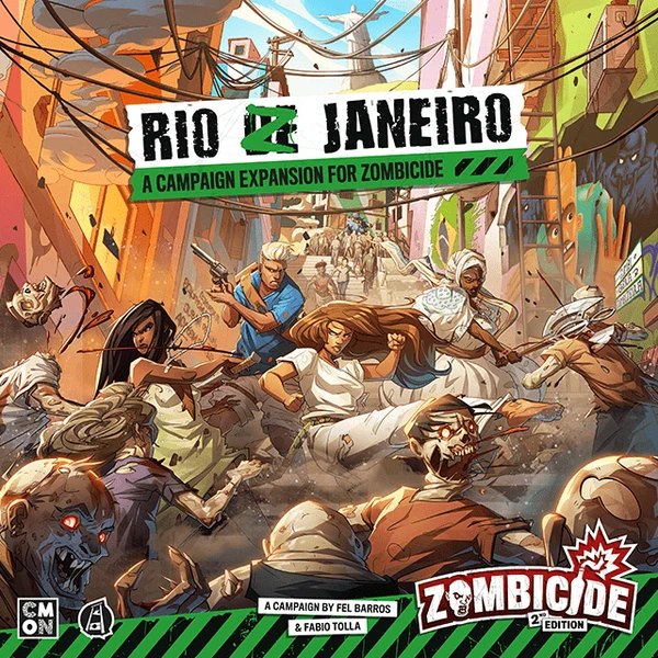 Cover image of Zombicide (2nd Edition): Rio Z Janeiro board game