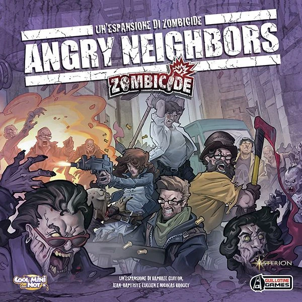 Cover image of Zombicide: Angry Neighbors board game