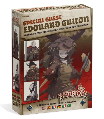 Cover image of Zombicide: Black Plague Special Guest Box – Edouard Guiton board game