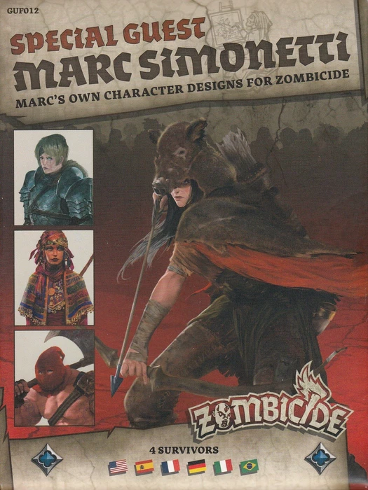 Cover image of Zombicide: Black Plague Special Guest Box – Marc Simonetti board game