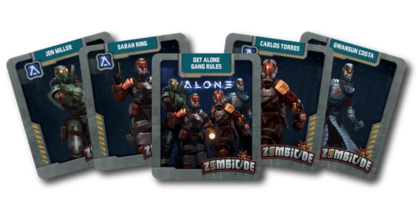 Cover image of Zombicide: Invader – Alone Crossover Set board game