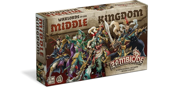 Cover image of Zombicide: Warlords of the Middle Kingdom board game