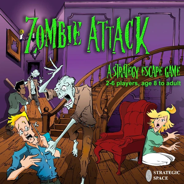 Cover image of Zombie Attack board game
