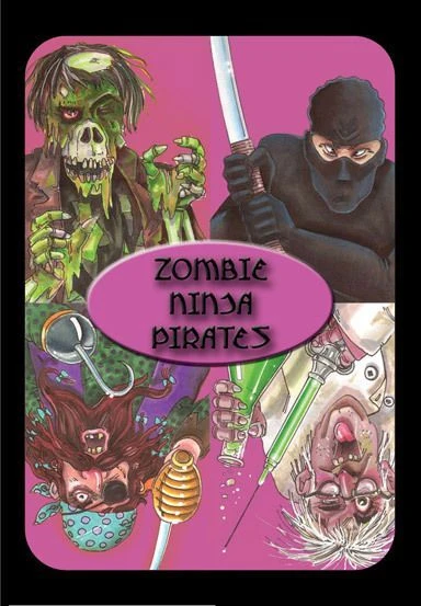Cover image of Zombie Ninja Pirates board game