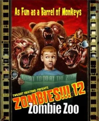 Cover image of Zombies!!! 12: Zombie Zoo board game