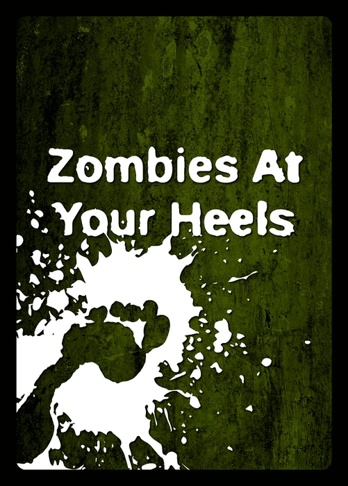 Cover image of Zombies at Your Heels board game