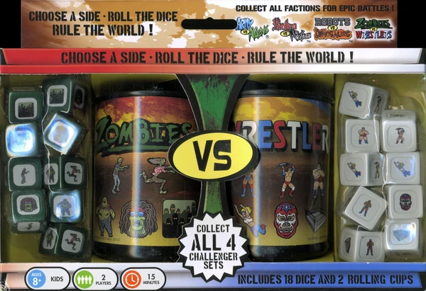 Cover image of Zombies vs. Wrestlers board game