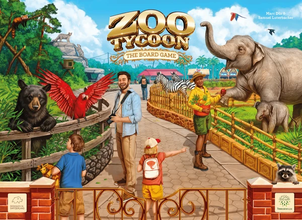 Cover image of Zoo Tycoon: The Board Game board game
