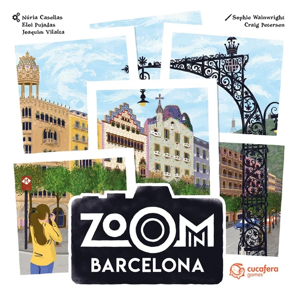 Cover image of Zoom in Barcelona board game