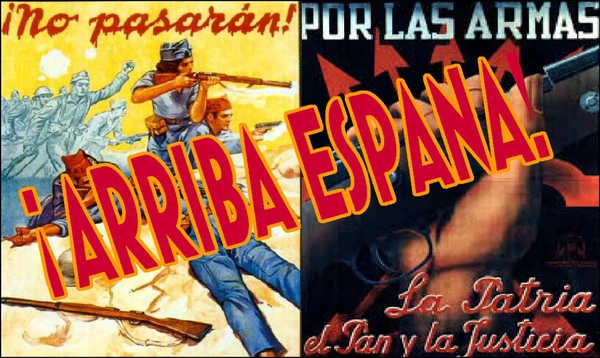 Cover image of ¡Arriba España! 1936-37:  A simulation of the first year of the Spanish Civil War board game