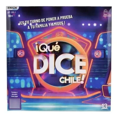 Cover image of ¡Qué dice Chile! board game