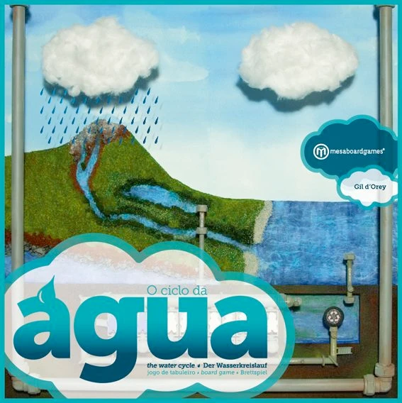 Cover image of Água: The Water Cycle board game