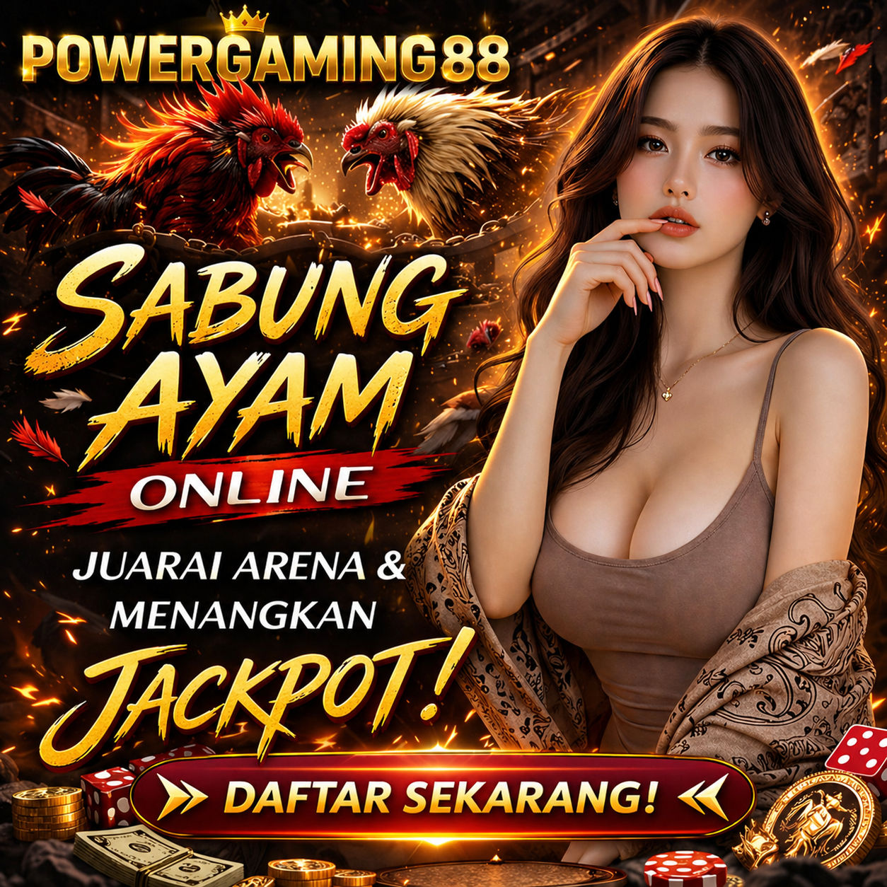 Galeri foto POWERGAMING88 # Gerbang Utama Pendaftaran Sabung Ayam Online dengan Koleksi Permainan Paling Lengkap di Kawasan Asia Tenggara di Bali