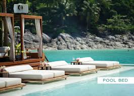 Yona Beach Club FL2  Poolbed Afternoon  Experience  2PM- 9.30 PM Credit to Spend : THB 14,000 -For 4 Persons
