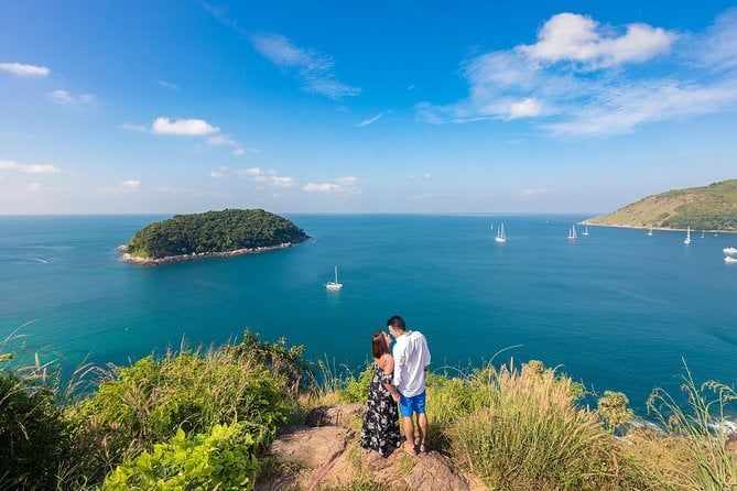 Citytour Phuket . Half day wiith Promtep Sunset -No Guide- Private Tour