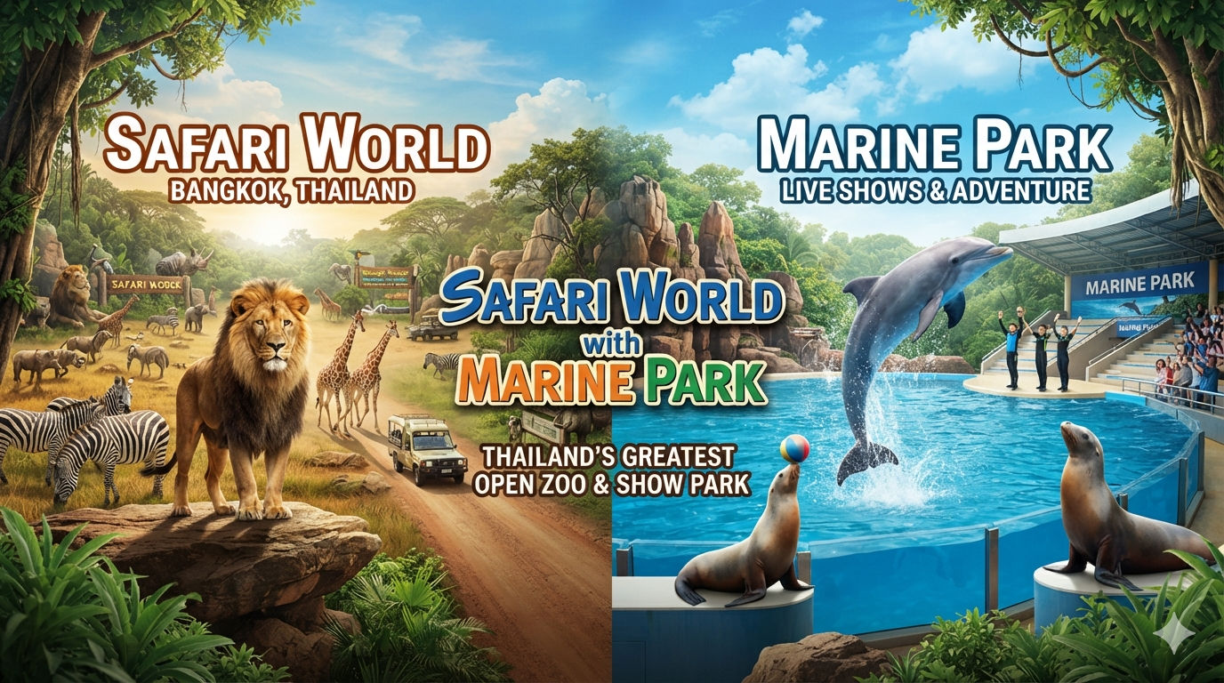 4.( Safari ) Marine Park Shows Ticket only