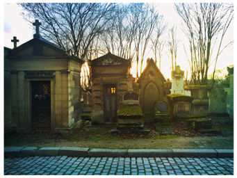 Burial Neighborhood at Dusk