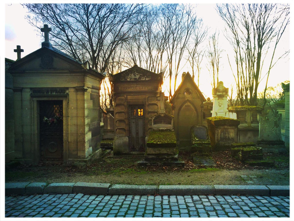 Burial Neighborhood at Dusk