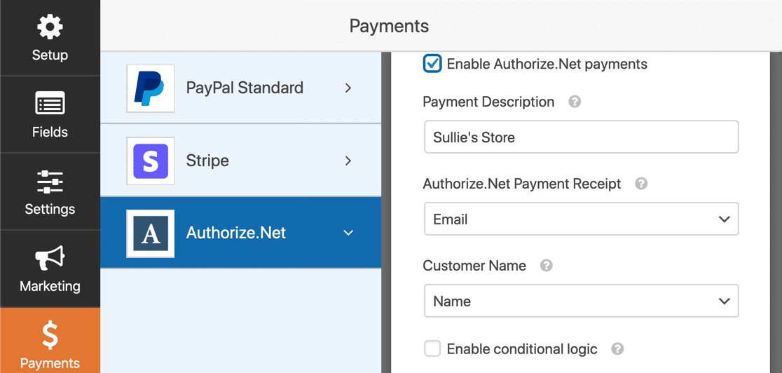 authorize.net payments | Secure Authorize.net Form Solution