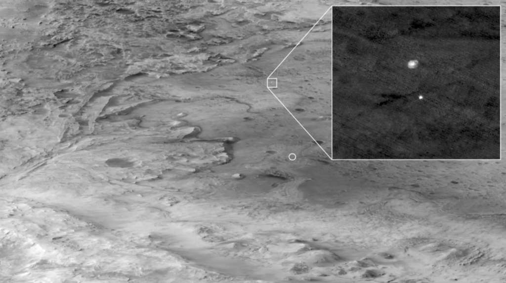 NASA's Perseverance rover had returned to earth the first-ever photo of a Mars touchdown 2 mars