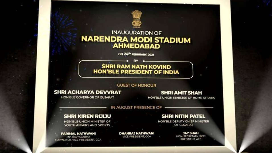 Motera Cricket Stadium, The Largest Stadium In The World, Named After Narendra Modi 2 Motera