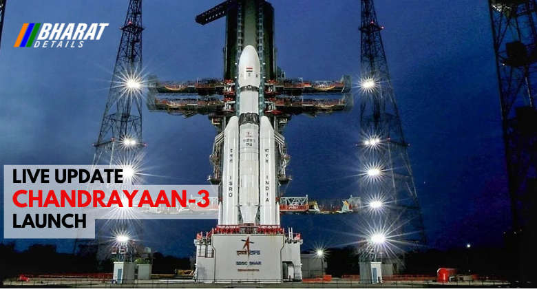ISRO's Chandrayaan-3 Launches: Watch Live as India's Third Moon Mission Begins 1 Live Update Chandrayaan-3 Launch