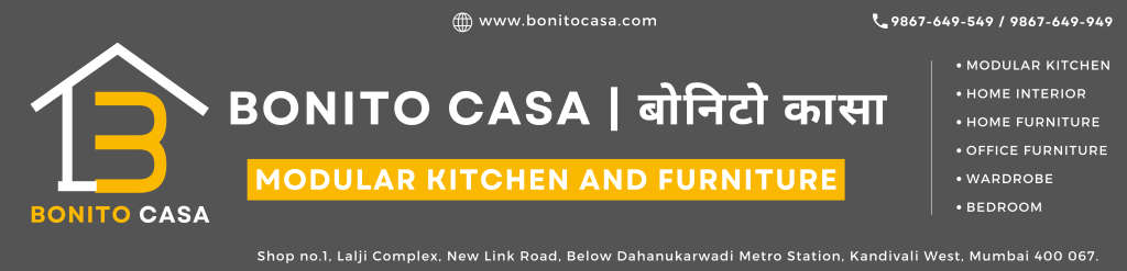 Best Modular Kitchen Design in Mumbai: BONITO CASA 2 BONITO CASA - MODULAR KITCHEN & FURNITURE HOUSE