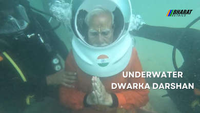 PM VISITS UNDERWATER DWARKA