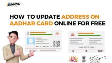 how to update Address on Aadhar Card online for free