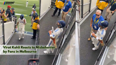Virat Kohli disappointed with Fans reaction in Melbourne