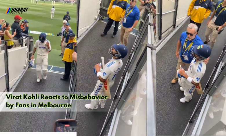 Virat Kohli Booed by Melbourne Crowd | How He Reacted Back 1 Virat Kohli disappointed with Fans reaction in Melbourne