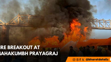 FIRE BREAKOUT AT MAHAKUMBH PRAYAGRAJ