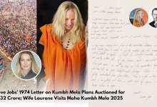 Steve Jobs 51 year old plan executed by his Wife visiting Maha Kumbh Mela 2025