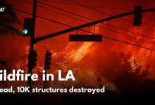 Wildfire in LA