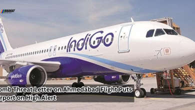 Bomb Threat Letter on Ahmedabad Flight