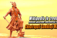 Wikipedia receives notice over controversial content on Chhatrapati Sambhaji Maharaj