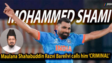 Maulana Razvi calls Mohammed Shami a Criminal